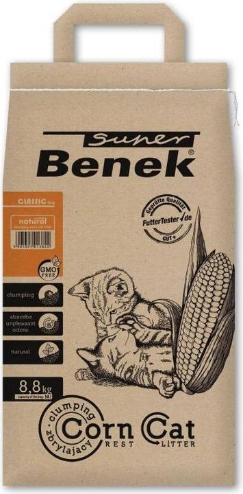 Actual product image Super Benek Corn Cat (Clumping, Non-dusting, 9.90 kg)
