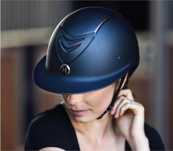Actual product image One K Avance Paint Matt Rose Riding Helmet (51 - 52 cm)
