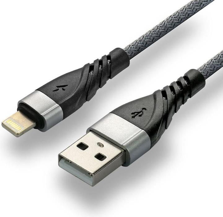 Produktbild Everactive USB A — Lightning (2 m, USB 2.0, 100 W)