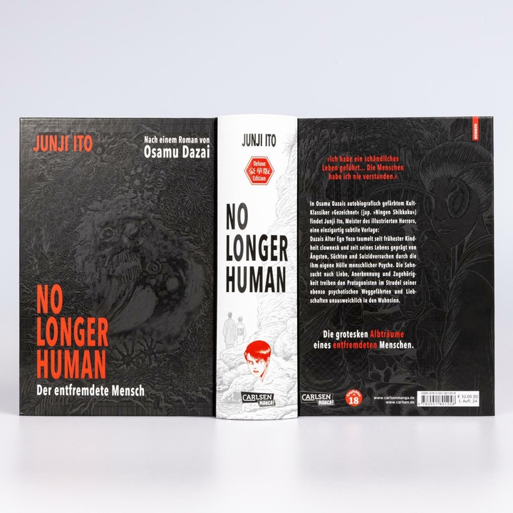 Actual product image No longer human – Der entfremdete Mensch (German, Junji Ito, 2024)
