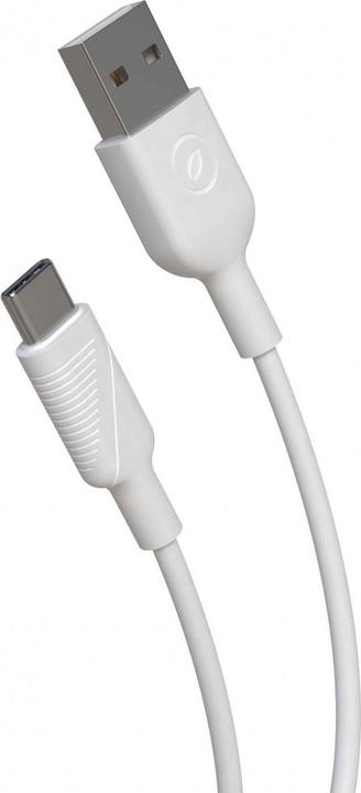 Actual product image Muvit For Change Cable USB A/Usb C 1.2m Blanc (1.20 m, USB 2.0, 27 W)