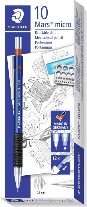 Image du produit Staedtler Porte-mines Mars micro 775 (0.50 mm, B, 1 x)