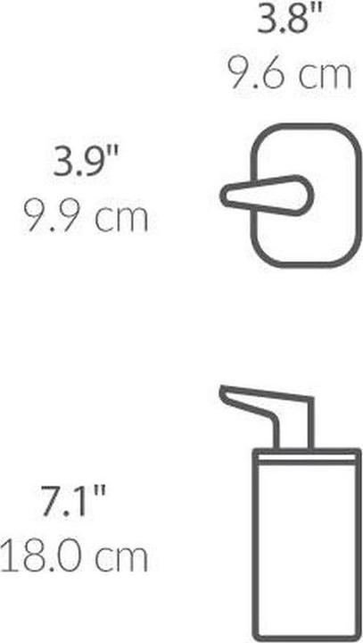 Immagine prodotto Simplehuman Dispenser per sapone 473 ml, bianco