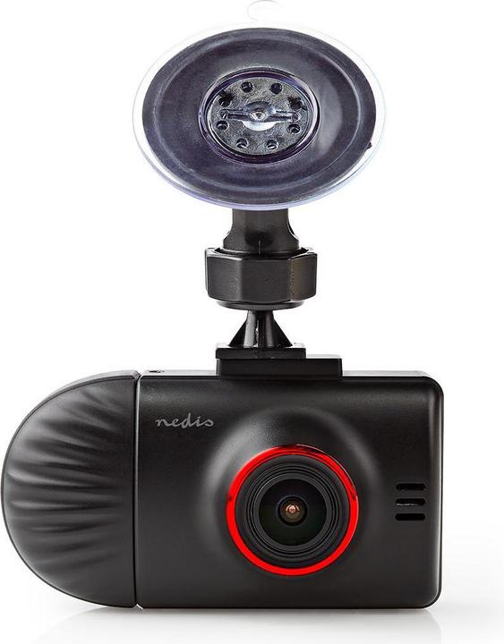 Nedis Cityline Rome, Dual Dashcam 1440p, 2.3" (Eingebaute Anzeige, Eingebautes Display, Bluetooth, Nachtsicht, GPS-Empfänger, Beschleunigungssensor, Eingebautes Mikrofon, HD)