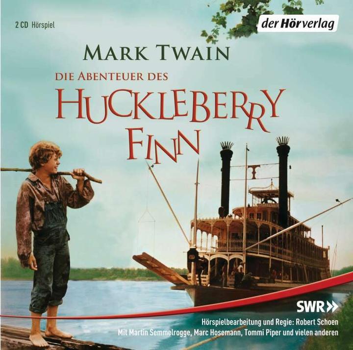 Actual product image The Adventures of Huckleberry Finn (Mark Twain, Thomas Piper, Martin Semmelrogge, Sybil Countess Schönfeldt, German)