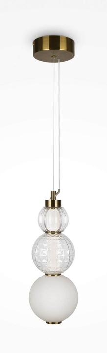 Produktbild Maytoni Collar LED Pendelleuchte, Hängeleuchte 16W Gold-Farbe Warmweiss (800 lm)