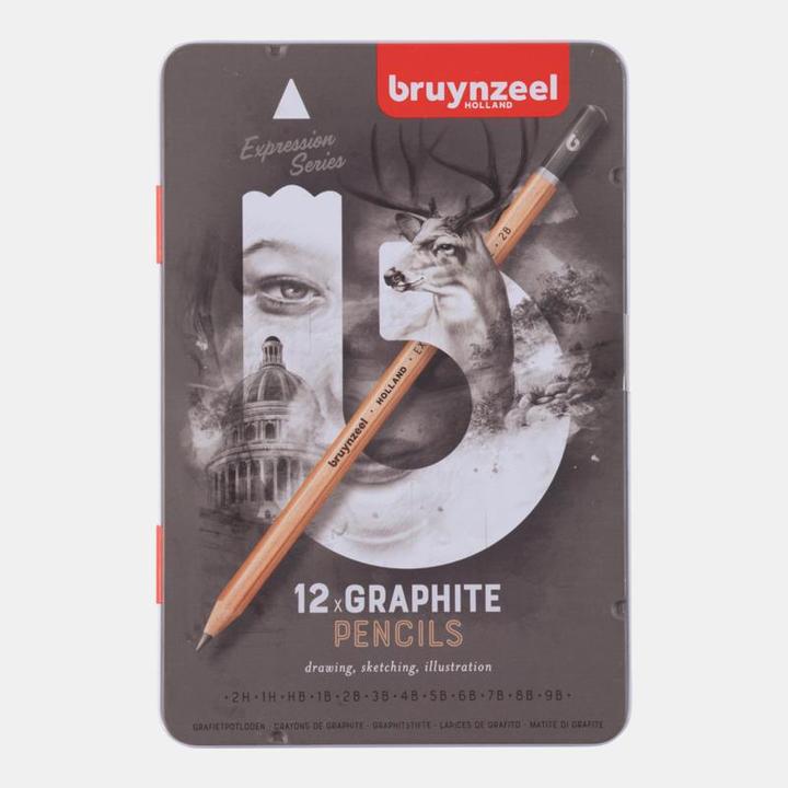 Actual product image Bruynzeel Pencil Expression 2.2 - 3.6 mm, 12 pieces (3.60 mm, HB, 12 x)