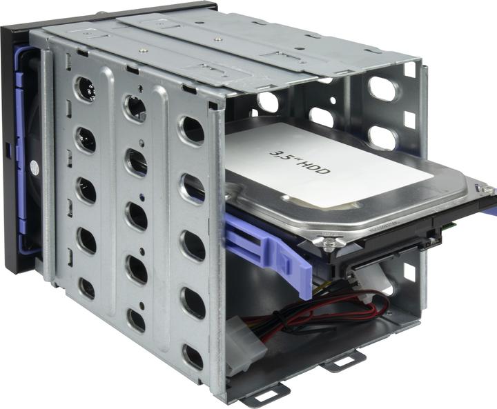 Image du produit Intertech Case IPC Server 3U-30765, sans PSU (ATX, ITX, mATX, SSI CEB, SSI EEB)