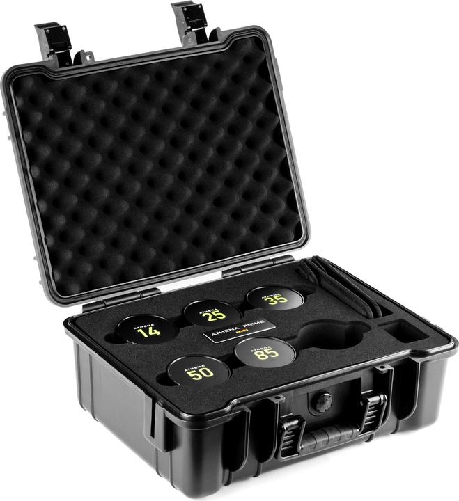 Image du produit Nisi Kit d'objectifs cinéma ATHENA PRIME Full Frame - 14mm, 25mm, 35mm, 50mm, 85mm + étui rigide (Leica L)