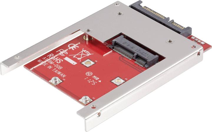 Produktbild Renkforce SATA auf mSATA 6.35 cm (2.5”³)