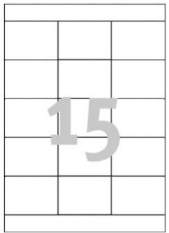 Actual product image Avery Universal Labels