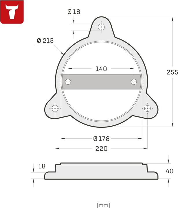 Produktbild Stier Drehteller für Parallelschraubstock Grösse 150 (150 mm)