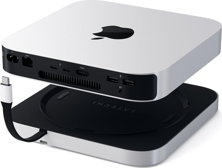 Productafbeelding Satechi USB-C standaard en hub voor Mac Mini (USB-C, 4 Havens)