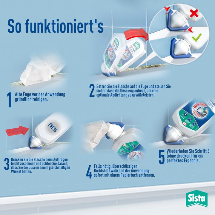 Image du produit Sista Nouvelle fugue 80 ml blanc (0.16 kg, Blanc, 80 ml)