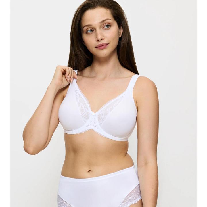 Actual product image Triumph Modern Lace + Cotton W Underwired Bra (Single pack, 80 E)