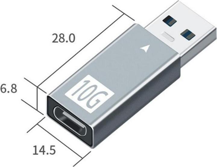 Image du produit PowerGuard USB A – USB C Adapter (USB 3.1)