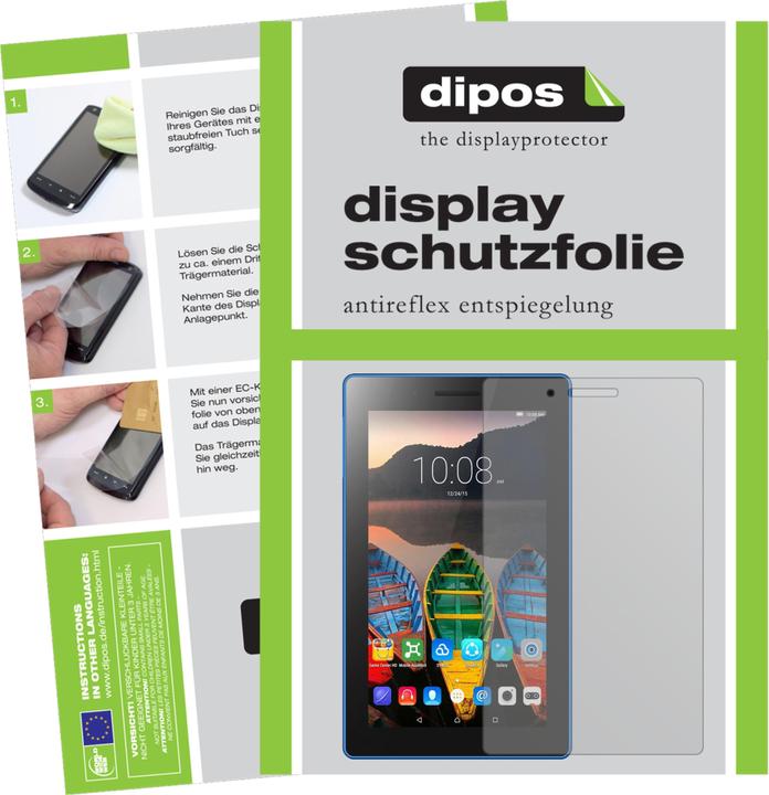 Produktbild Dipos Displayschutzfolie Antireflex (2 Stück, Tab 3 7 Essential)