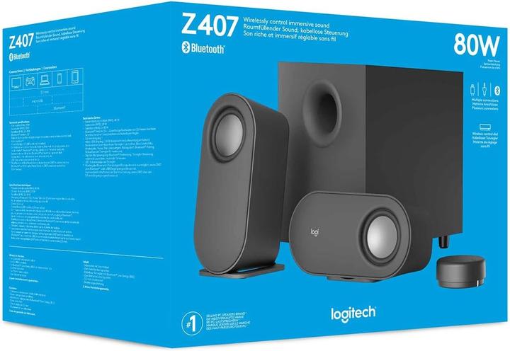 Actual product image Logitech Z407