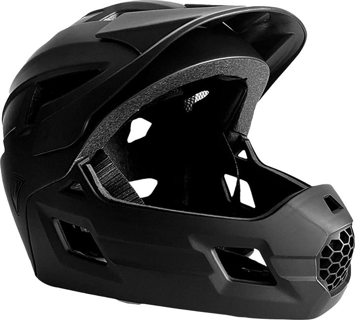Crazy Safety Fullface Bicycle Helmet for Kids Age 6-12 with Removable Chin  Guard, Bug Net, and Sun
