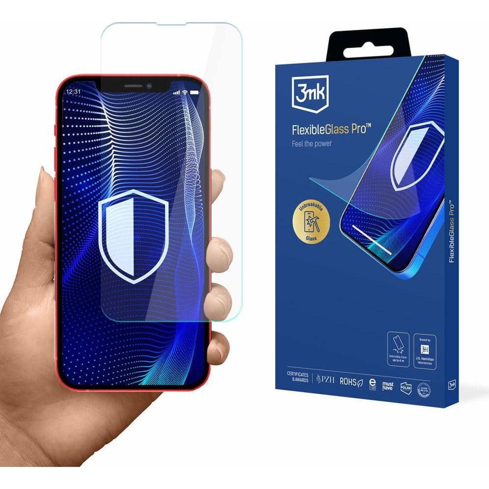 3MK FlexibleGlass Pro (1 Stück, Apple iPhone 13 mini), Smartphone Schutzfolie