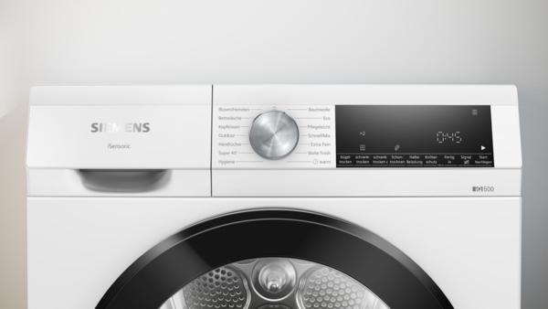 Produktbild Siemens iQ500, Wärmepumpen-Trockner, 9 kg, Weiss, WQ33G2EEX, ID WQ33G2EEX (9 kg, Rechts)