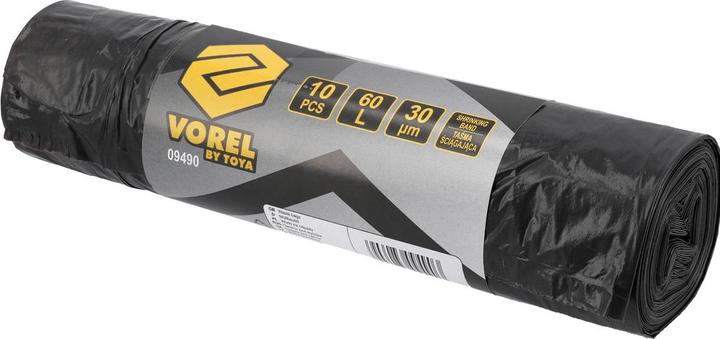 Productafbeelding Toya Afvalzakken 60 l 30um, 10 stuks, uitschuifbaar (10 x, 60 l)