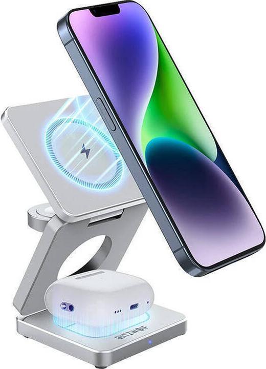 BlitzWolf Wireless charger 3in1 BW-IW30 (20 W)