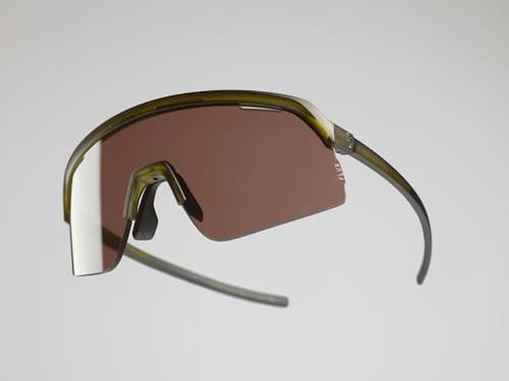 Produktbild BBB Brille Valor trans, FLUX trans green (Transparent, FLUX PureHighContrast)