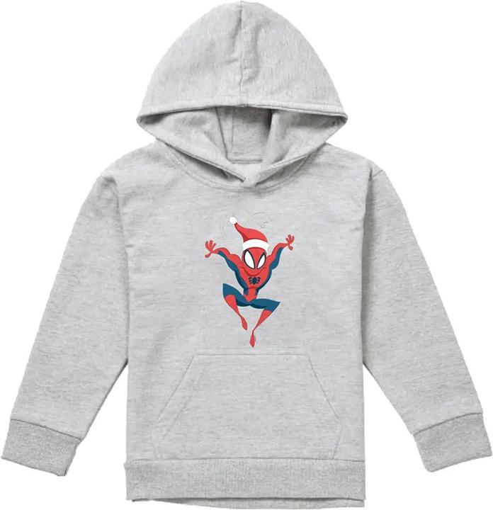 Produktbild Spiderman Holiday Outfit Kapuzenpullover meliert (128)
