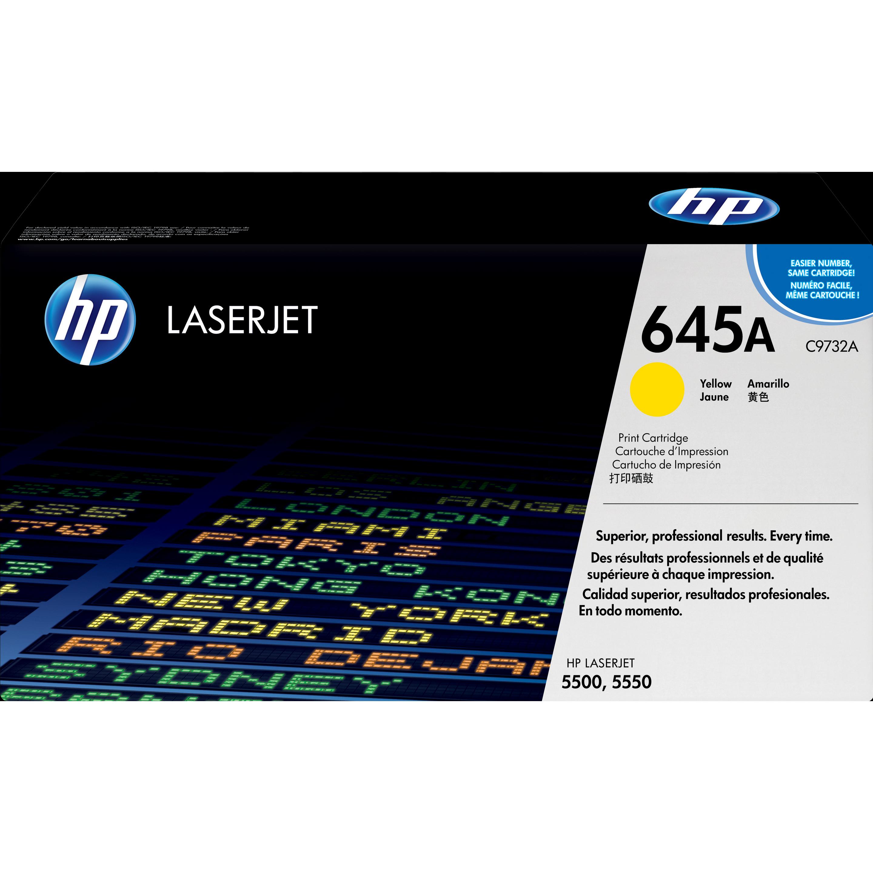 HP, Toner, 645a (Y)