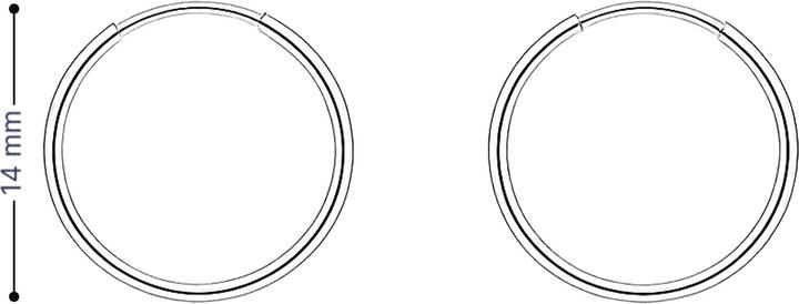 Produktbild Leyda Creolen (Silber 925)