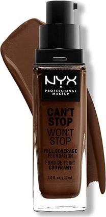 Immagine prodotto NYX Professional Make-Up Can't Stop Won't Stop - Fondotinta a copertura totale Deep Espresso (Espresso profondo)