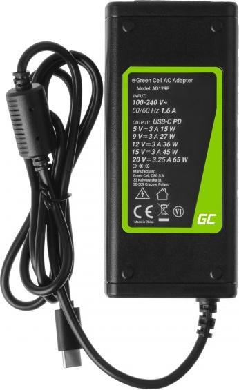 Produktbild GreenCell PRO Laptop Charger for Lenovo Yoga 4 Pro - 20V - 3.25A - 65W (65 W)