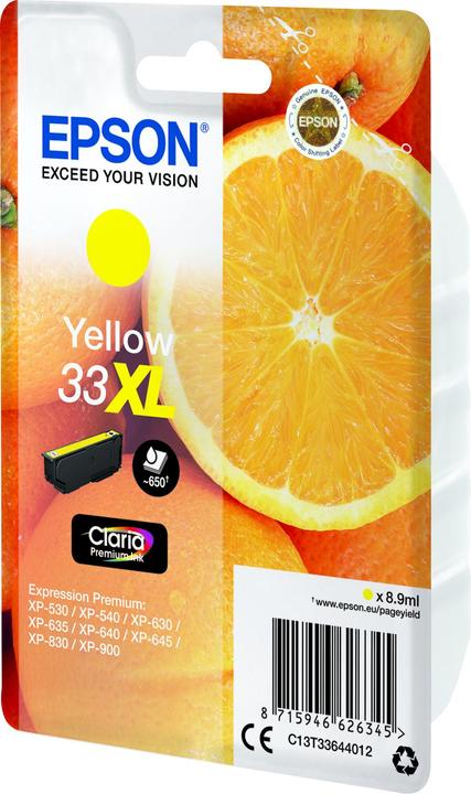 Produktbild Epson Sglpck Yellow 33xl Prem.Ink (Y)