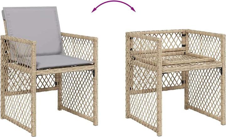 Produktbild vidaXL Garten Essgruppe