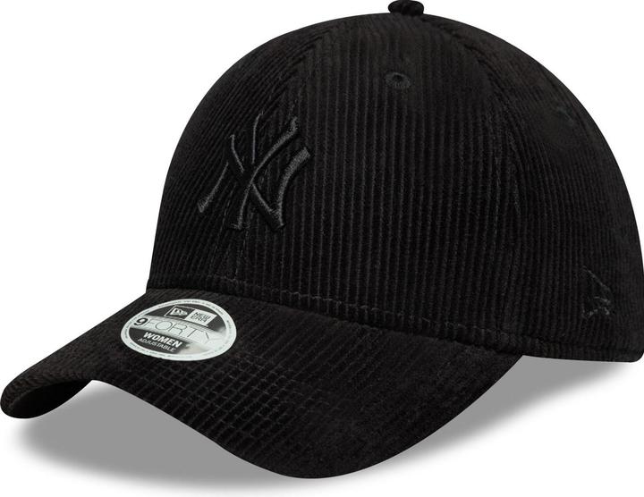 Produktbild New Era 9Forty Damen Cap - Kord New York Yankees Schwarz