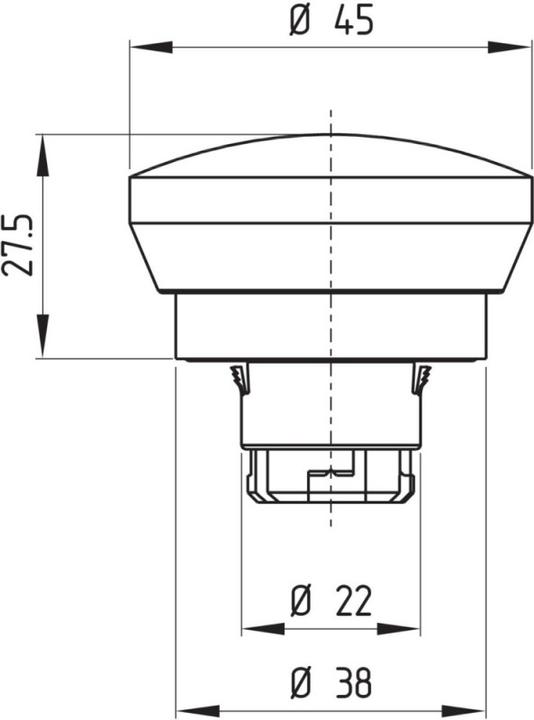 Actual product image Schmersal Ex-RDRZ45RT Emergency stop button