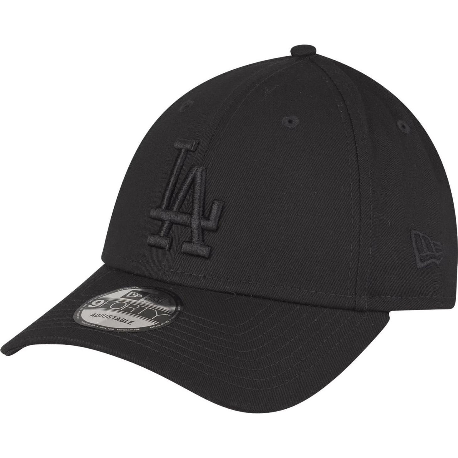 New Era, Herren, Cap, 9Forty Strapback Los Angeles Dodgers, Schwarz
