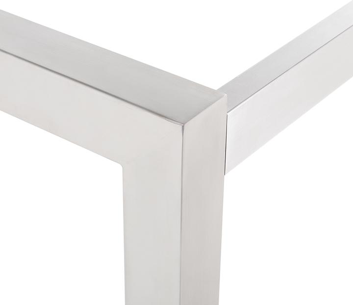 Produktbild Beliani Gartenmöbel Set Naturstein schwarz poliert 180 x 90 cm 6-Sitzer Stühle grau GROSSETO (90 x 180 x 74 cm)