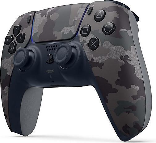 Actual product image Sony DualSense grey camo camouflage wireless controller PlayStation 5 (PS5)