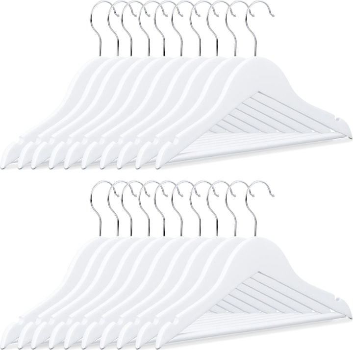 Relaxdays Children's coat hangers (20 x)