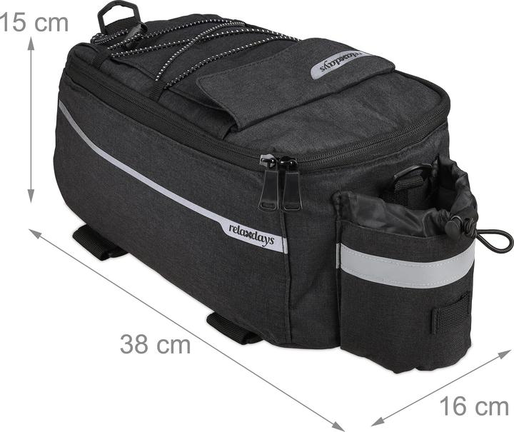 Produktbild Relaxdays Gepäckträgertasche (Gepäckträgertasche)