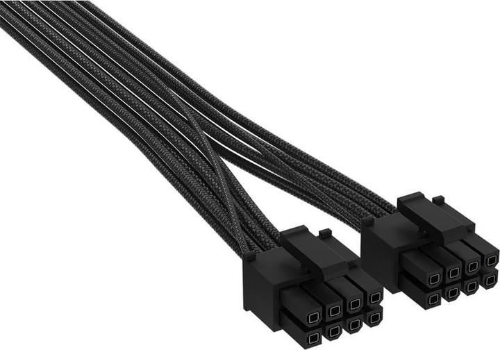 Produktbild Corsair Stromkabel 2x 8-Pin auf PCIe 12V-2x6 65 cm (65 cm, 12V-2x6)