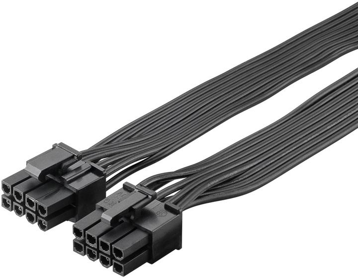 Immagine prodotto Goobay Cavo di alimentazione da 8 pin maschio a doppio 6+2 maschio per PCIe
