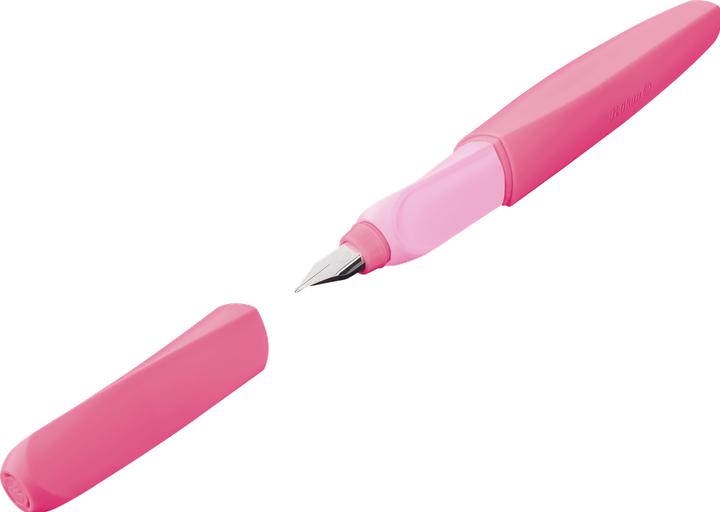 Produktbild Pelikan Füllhalter (Patronenfüllsystem) Twist® Füller für Rechts- und Linkshänder, Berry Pink, Feder (Berry Pink, Pink, 1x)