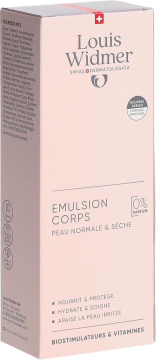 Image du produit Widmer Louis Körperemulsion ohne Parfum 200 ml (Lait pour le corps, 200 ml)