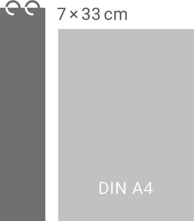 Produktbild Langplaner mini, blau 2026 (7 x 33 cm)