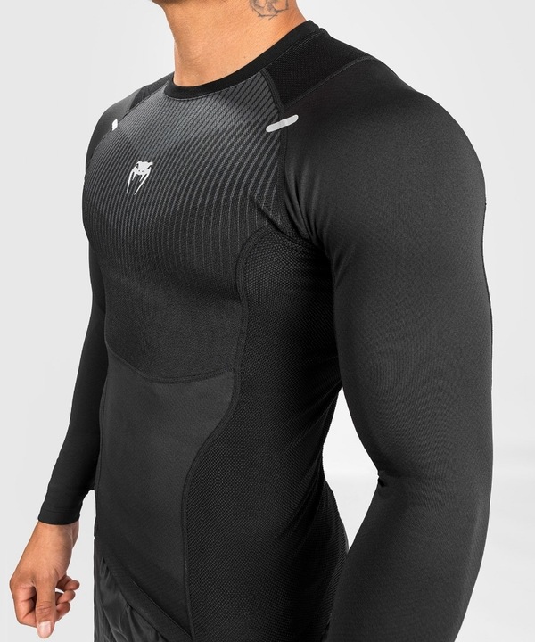Immagine prodotto Venum Biomecha Rashguard Long Sleeves - Black/Grey - XL (XL)