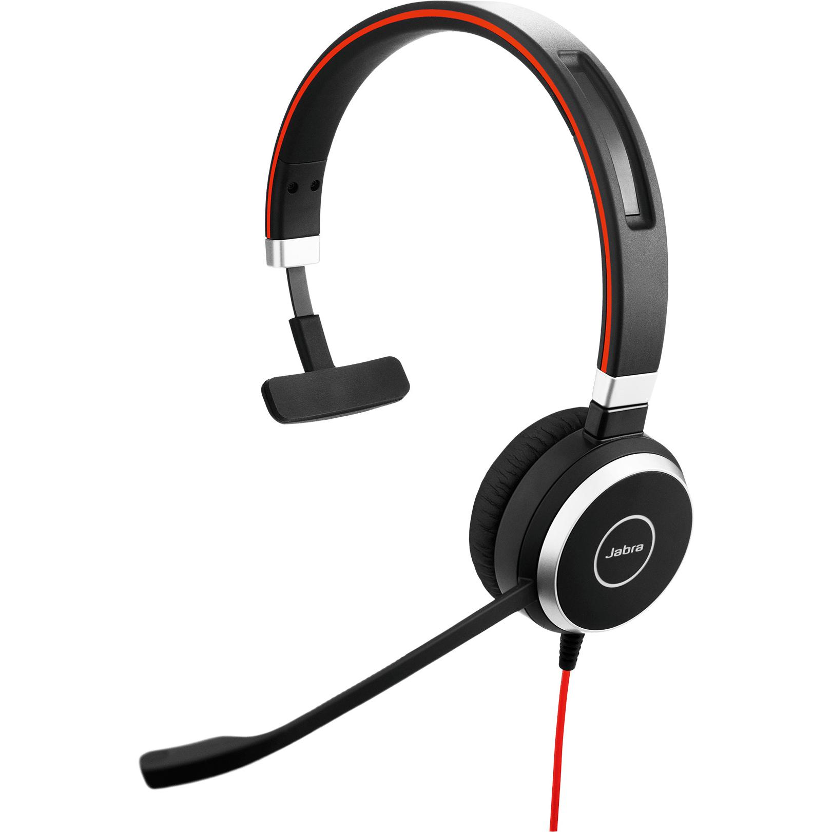 Jabra Evolve 40 UC Mono (Kabelgebunden, USB-C), Office Headset, Schwarz