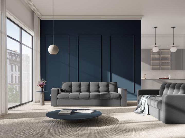 Image du produit CXL by Christian Lacroix Canapé Velours, "Yohan", 2 Places, 162x90x72 Fabriqué en Europe (2 places)